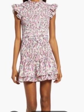 French Connection Summer White Smock Dress
